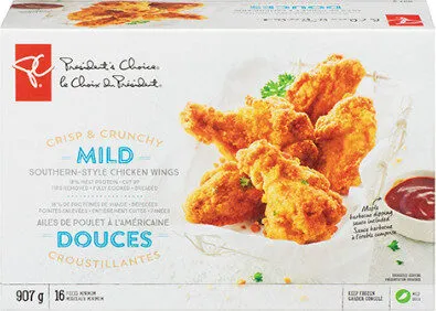 Crispy & crunchy mild southern-style chicken wings