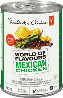 World of flavours mexican chicken ready-to-serve soup