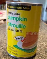 Citrouille en purée
