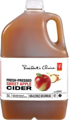 Fresh-pressed sweet apple cider