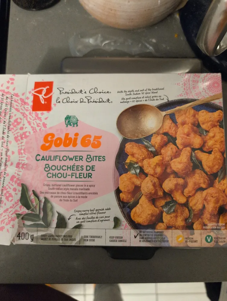 PC Gobi65 Cauliflower bites
