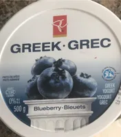 Greek blueberry Yoghurt