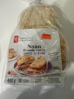 Naan Rounds Garlic