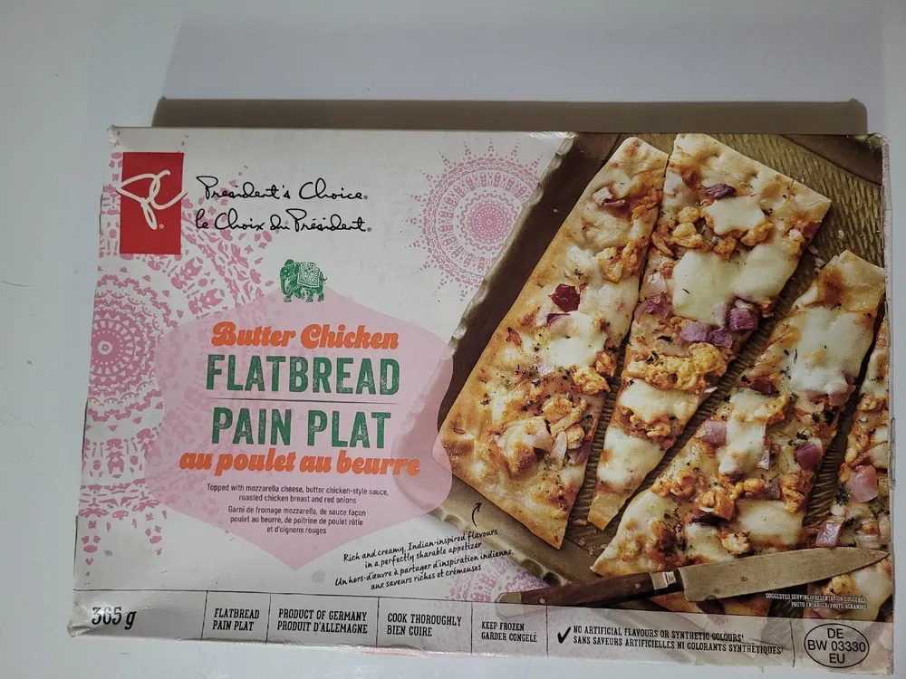 Butter Chicken Flatbread