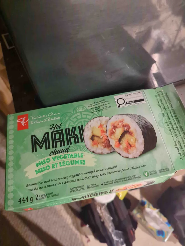 Hot Maki Miso Vegetable