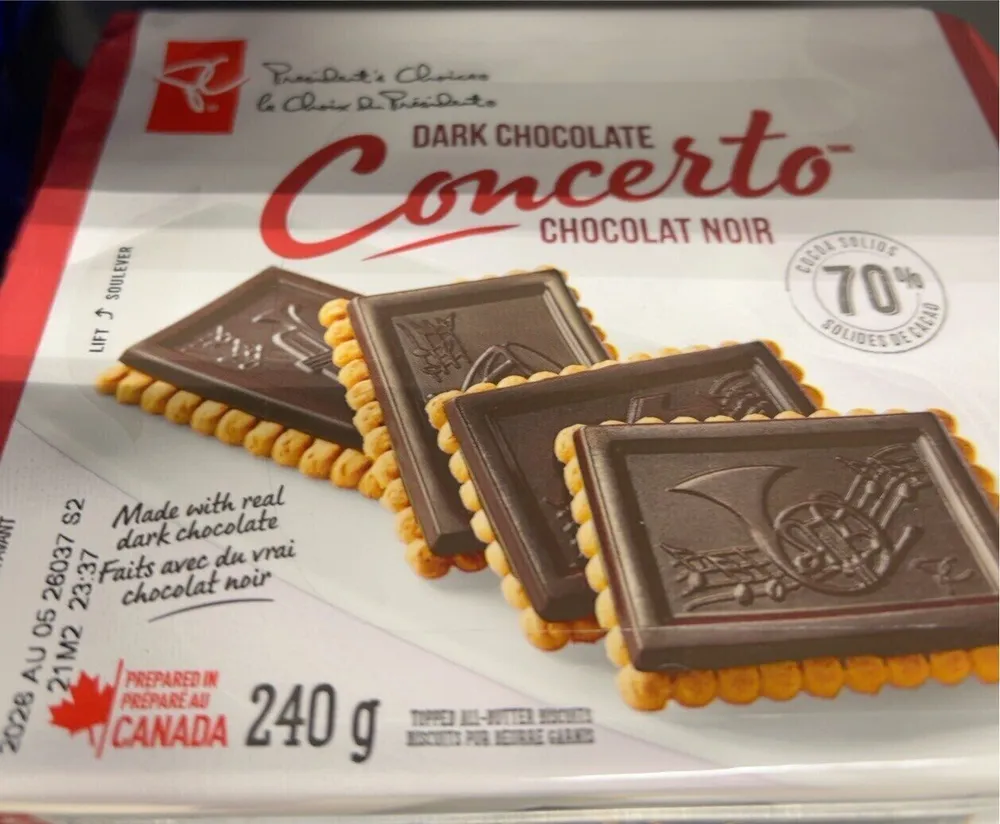 Concerto Chocolat noir