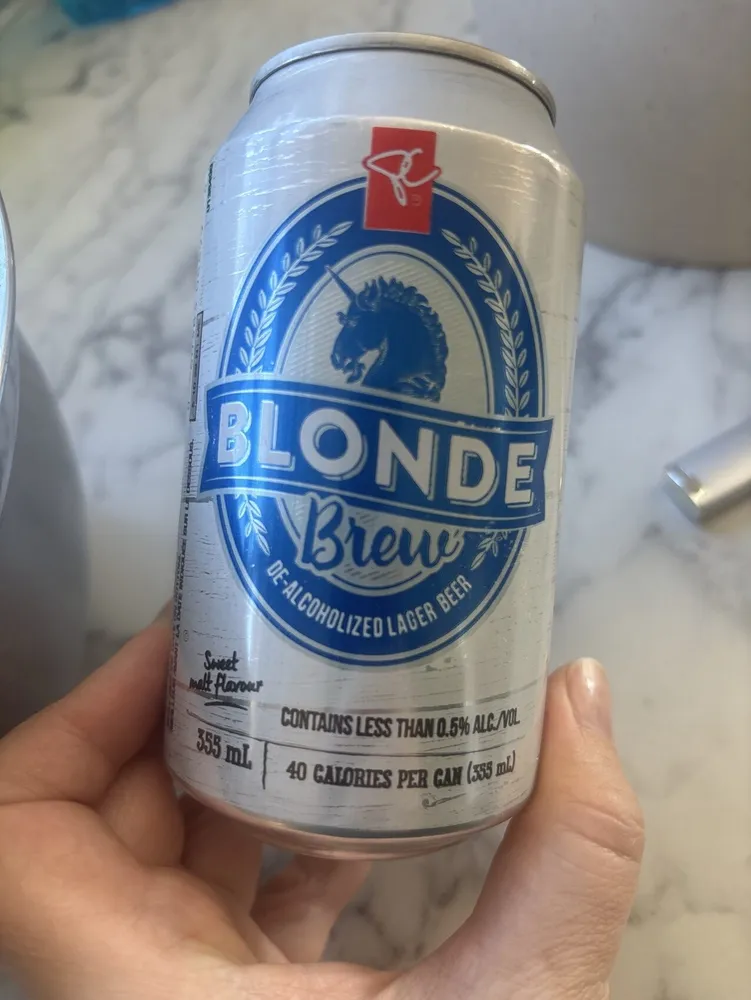 Blonde Bière Lager Désalcoolisée