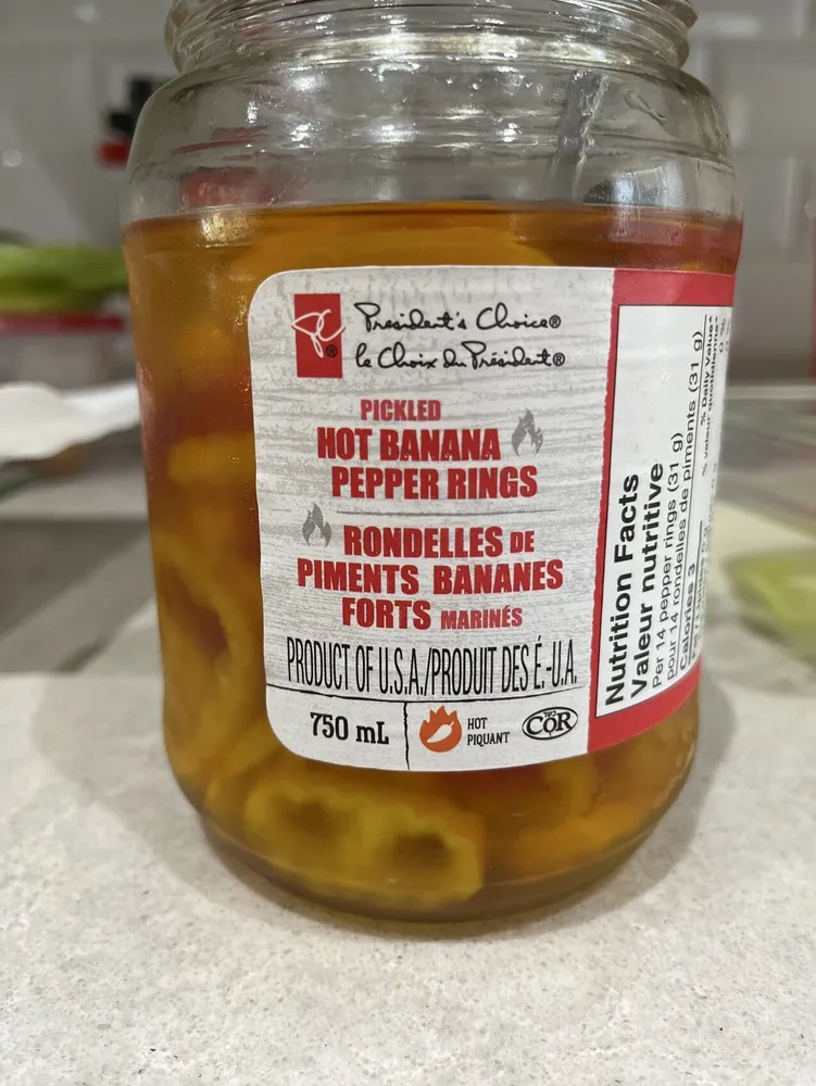 Rondelle de piment forts