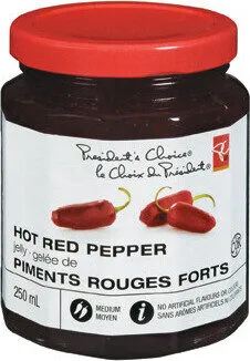 Hot red pepper jelly