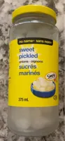 Sweet pickled onions