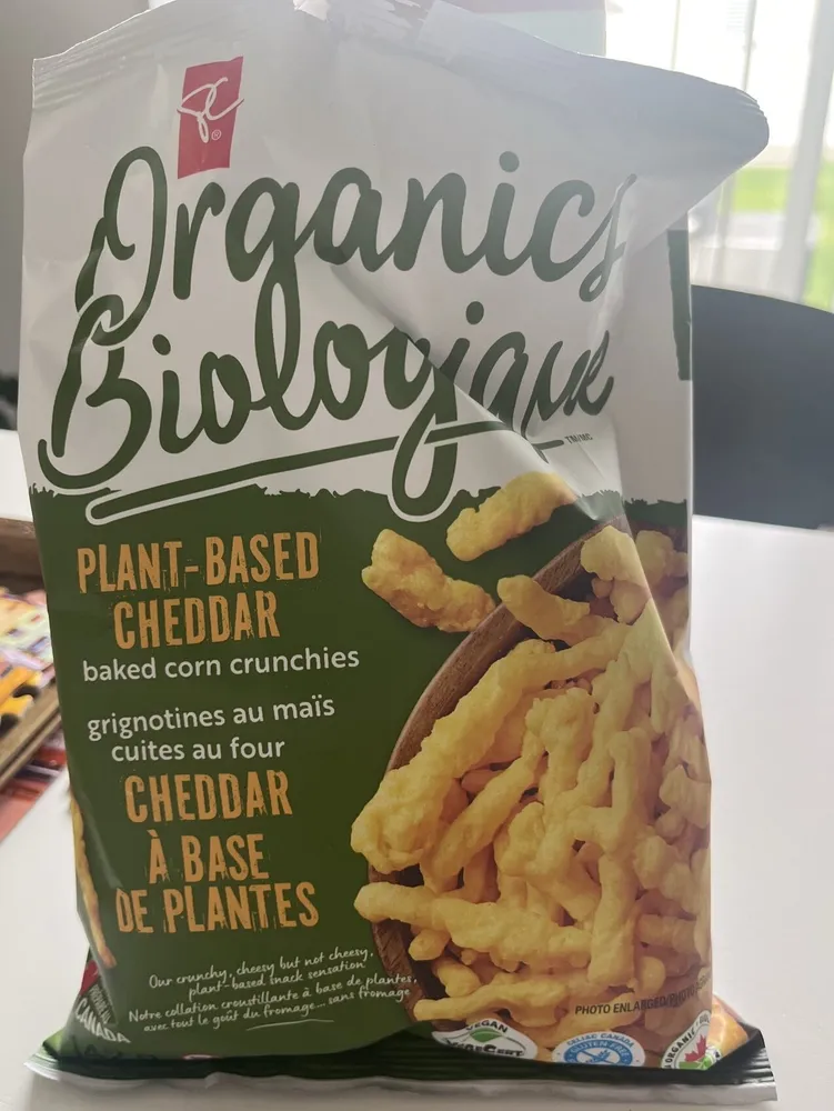 Plant-based Cheddar Bake Corn Crunchies