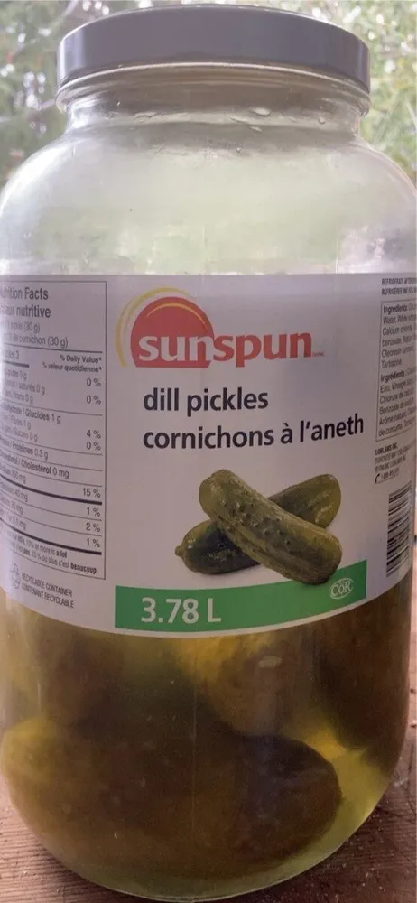 Dill pickles