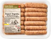 Original breakfast pork sausages