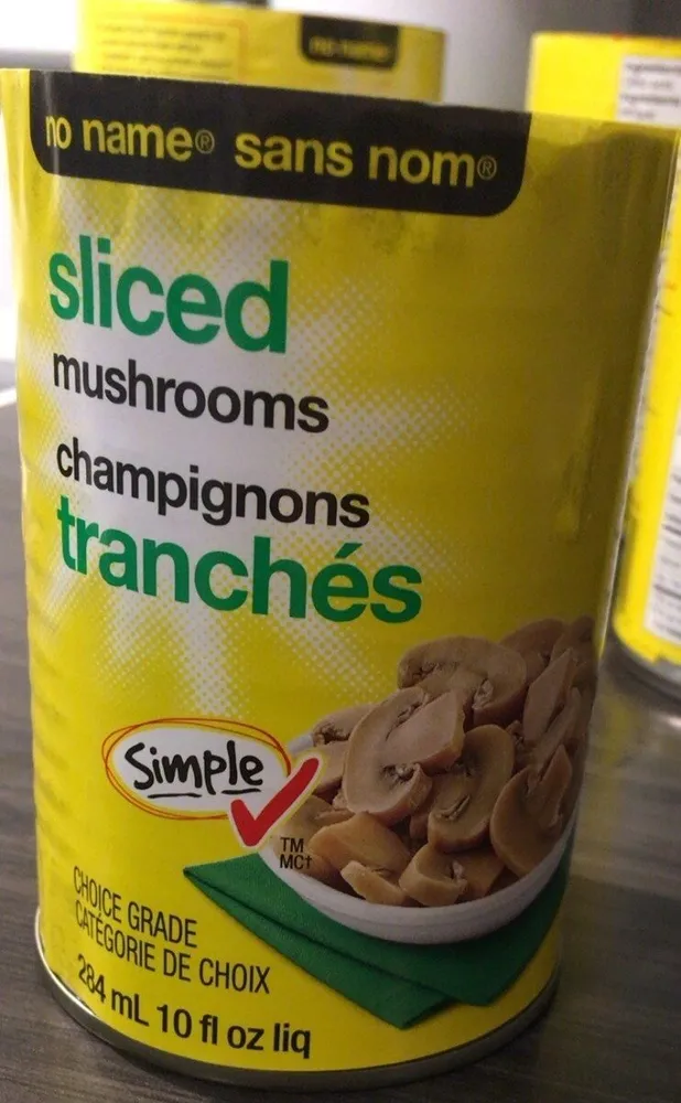 Champignons tranchés