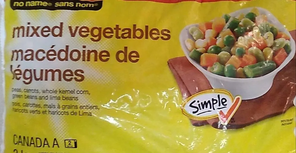 mixed vegetables