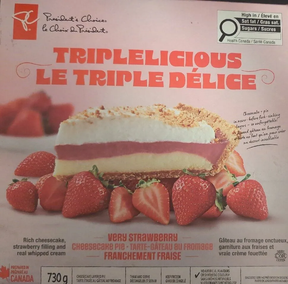 Very Strawberry Cheesecake Pie