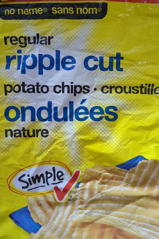 Chips ondulées
