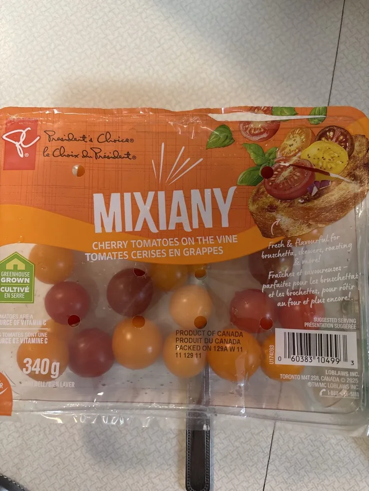 Cherry Tomatoes On The Vine