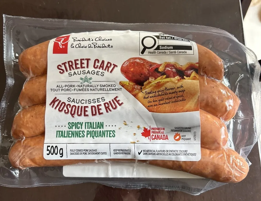 Street Cart Sausages