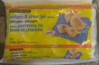 potato & cheddar flavour perogies