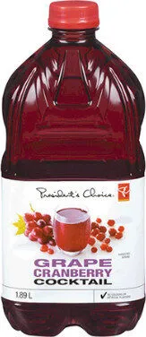 Grape cranberry cocktail