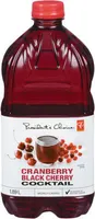Cranberry black cherry cocktail