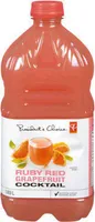 Ruby red grapefruit cocktail