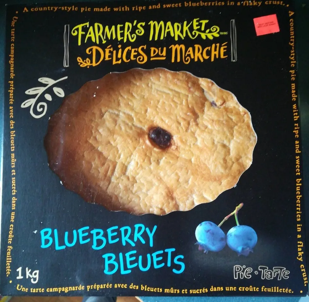 Tarte aux bleuets