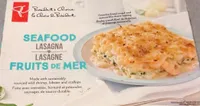Seafood lasagne