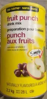 Fruit punch drink mix