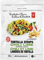 Chili lime flavoured tortilla strips