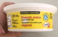 French onion sour cream dip