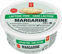 Lactose-free margarine
