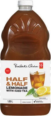 Half & half lemonade with iced tea