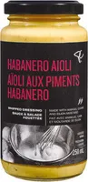 Habanero aioli whipped dressing