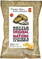 Kettle cooked original flavour potato chips