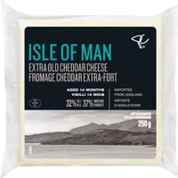 Isle of man extra old cheddar cheese aged months