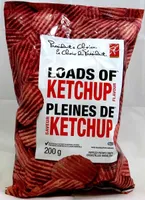 Canadian loads of ketchup flavour chips large