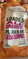 Croustilles Pleines de assaisonnée ondulées