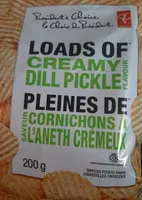 Loads Of Creamy Dill Pickle Flavour Potato Chips