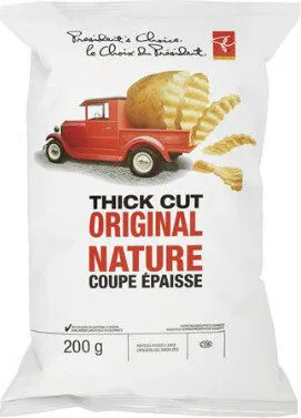Thick cut potato chips original flavour