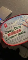 Candy Cane Chocolate Fudge Crackle Ice Cream