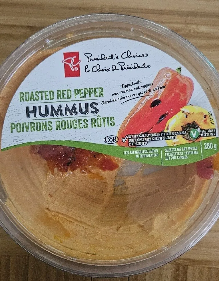 Roasted Red Pepper Hummus