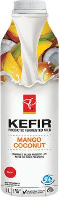 Mango coconut kefir probiotic fermented m f milk