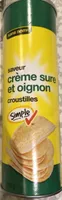 Croustilles crème sure et oignon