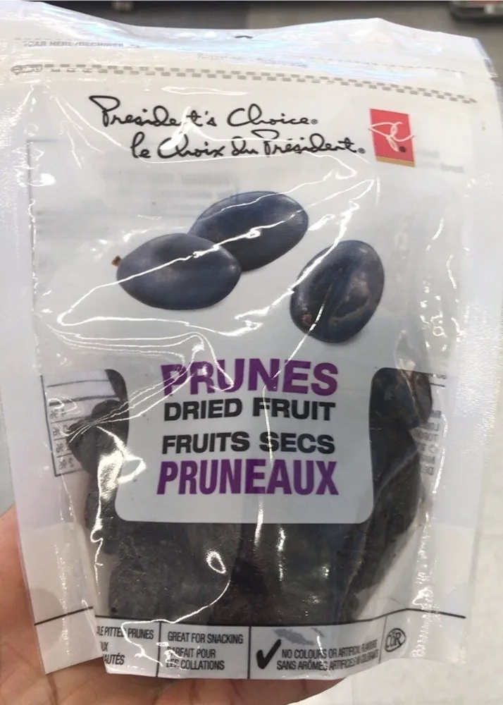 Prunes séchées