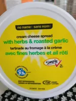 Tartinade au fromage à la crème avec fines herbes et ail rôti