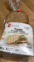 Naan Rounds, Whole-Wheat 16’s