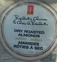 Amandes roties à sec
