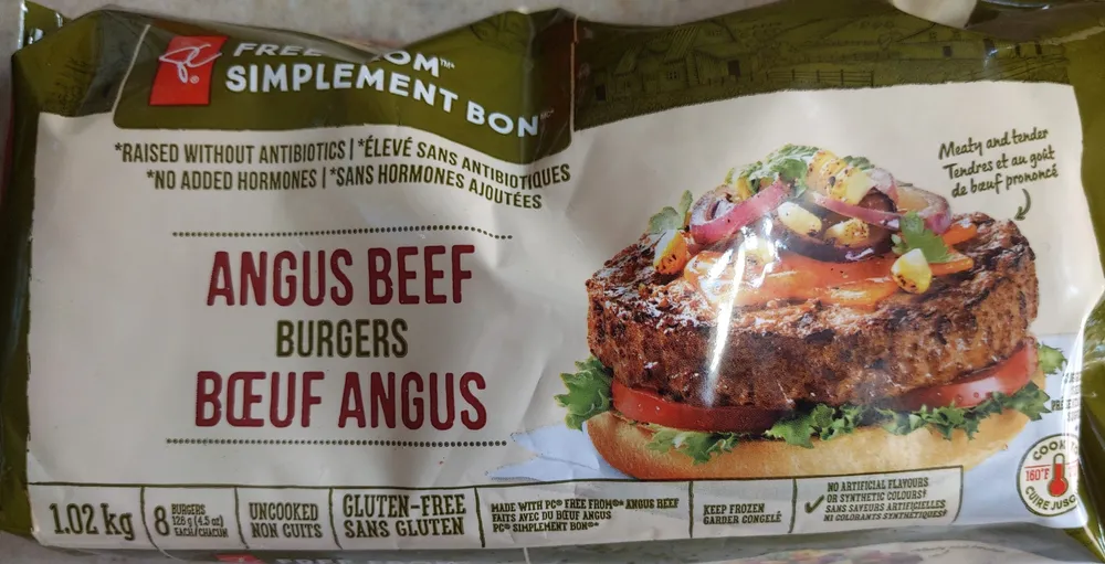 ANGUS BEEF BURGERS